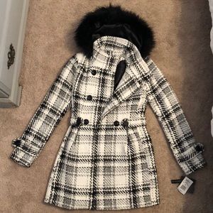 Brand new peacoat/trench coat winter jacket!!